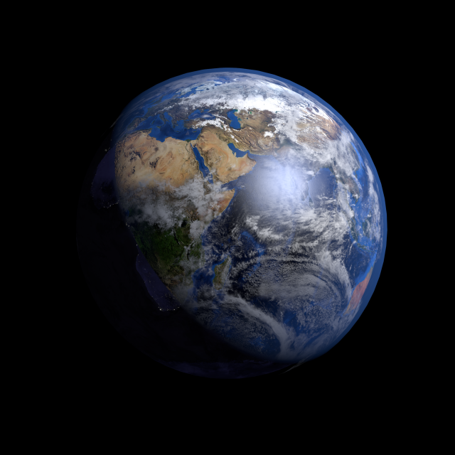 the earth Modèle 3D .c4d .max .obj .3ds .fbx .stl .blend 