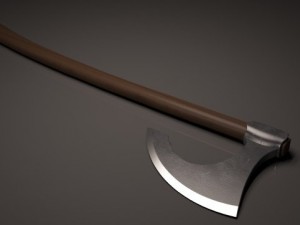 axe 3D 모델