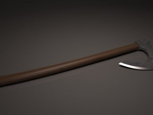 axe 3D 모델