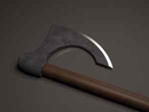 axe 3D 모델
