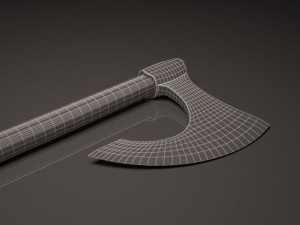 axe 3D 모델