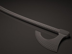 axe 3D 모델