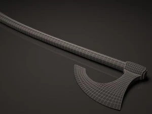 कुल्हाड़ी 3D मॉडल