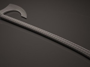 axe 3D 모델
