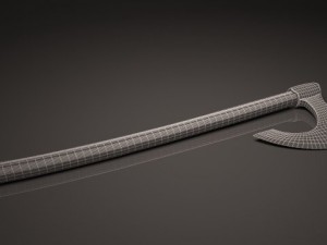 axe 3D 모델