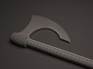 axe 3D 모델