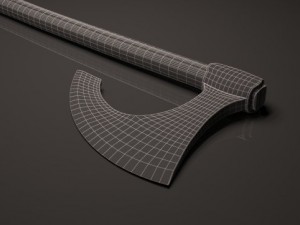 axe 3D 모델