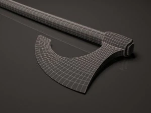 कुल्हाड़ी 3D मॉडल