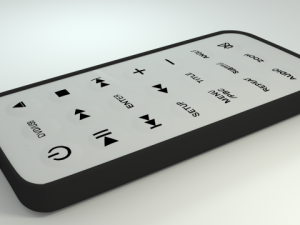 remote control 3D Model