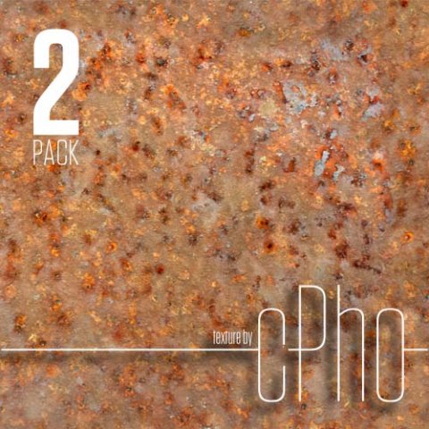 texture 2 pack  seamless rusty plate Texturas CG .c4d .max .obj .3ds .fbx .stl .blend 