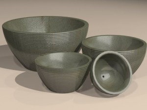material  glazed green clay CG Textures