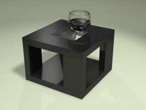 model  atlantic side table Model 3D