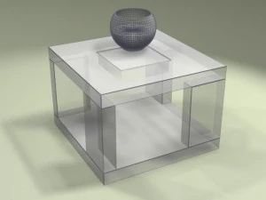 mesa lateral modelo atl&acirc;ntico Modelo 3D