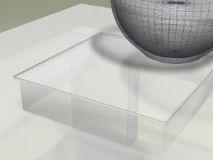 model  atlantic side table 3D-Modell
