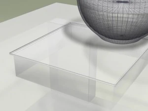 mesa lateral modelo atl&acirc;ntico Modelo 3D
