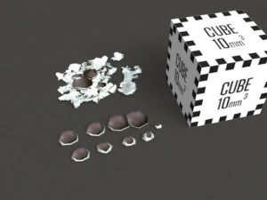 model set  lichen type 01 3D Model