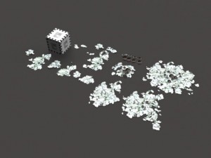 model set  lichen type 01 3D 모델
