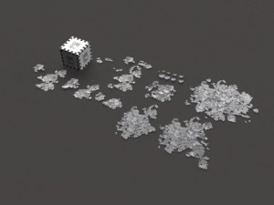 model set  lichen type 01 3D 모델