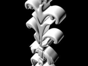dekoracje Model 3D