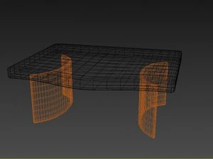 modern coffe table 3D Model