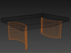 modern coffe table 3D Model