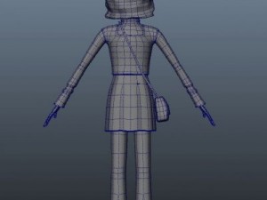 cartoon girl sophie 3D Model