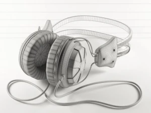 ヘッドフォン a4tech 3Dモデル