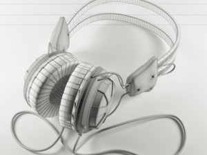headphones a4tech 3D Model
