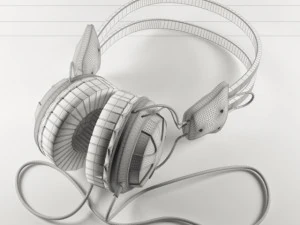ヘッドフォン a4tech 3Dモデル