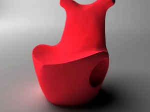 elica della sedia Modello 3D