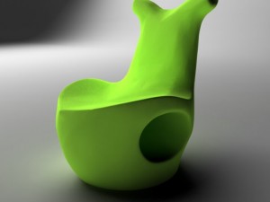 chair helix 3D 模型