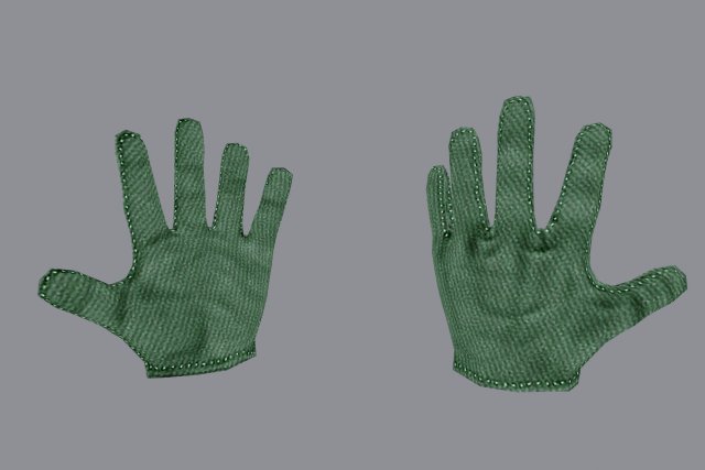 hand lowpoly 3D Модель .c4d .max .obj .3ds .fbx .stl .blend 