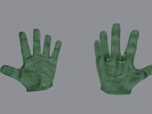 hand lowpoly Modèle 3D