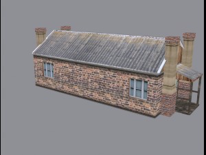 vilage house low poly 3D Модель