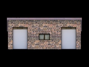 low poly building collection 3D Model