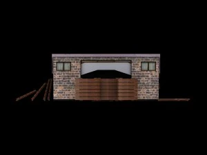 低ポリ建物コレクション 3Dモデル