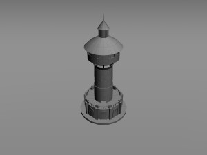watch tower 3D Model