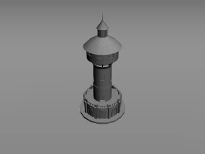 watch tower 3D Model