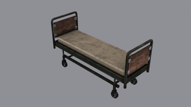 medical wheelchair Modèle 3D .c4d .max .obj .3ds .fbx .stl .blend 