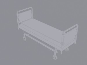 medical wheelchair Modèle 3D