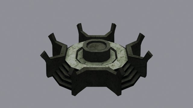grave low poly 3D 模型 .c4d .max .obj .3ds .fbx .stl .blend 