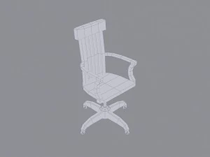 wood chair 3D Model