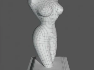woman figurine 3D Model