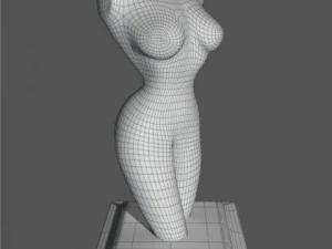 woman figurine 3D Model