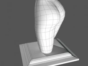 woman figurine 3D Model