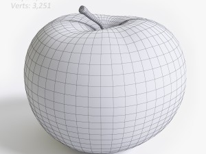 apple 3D Модель