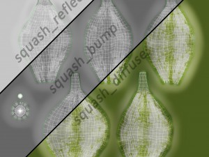 squash 3Dモデル