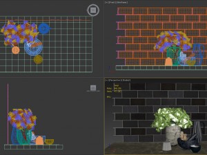 kitchen decoration set 3D 模型