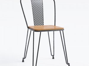 napier dining chair Modello 3D