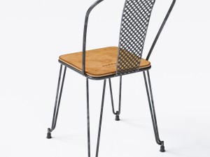 napier dining chair 3D 모델